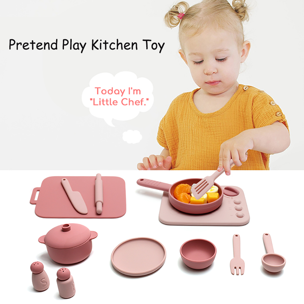 Juego de 13 Piezas de Juguetes - Kids Outdoor Kitchen Accessories reseña y precio