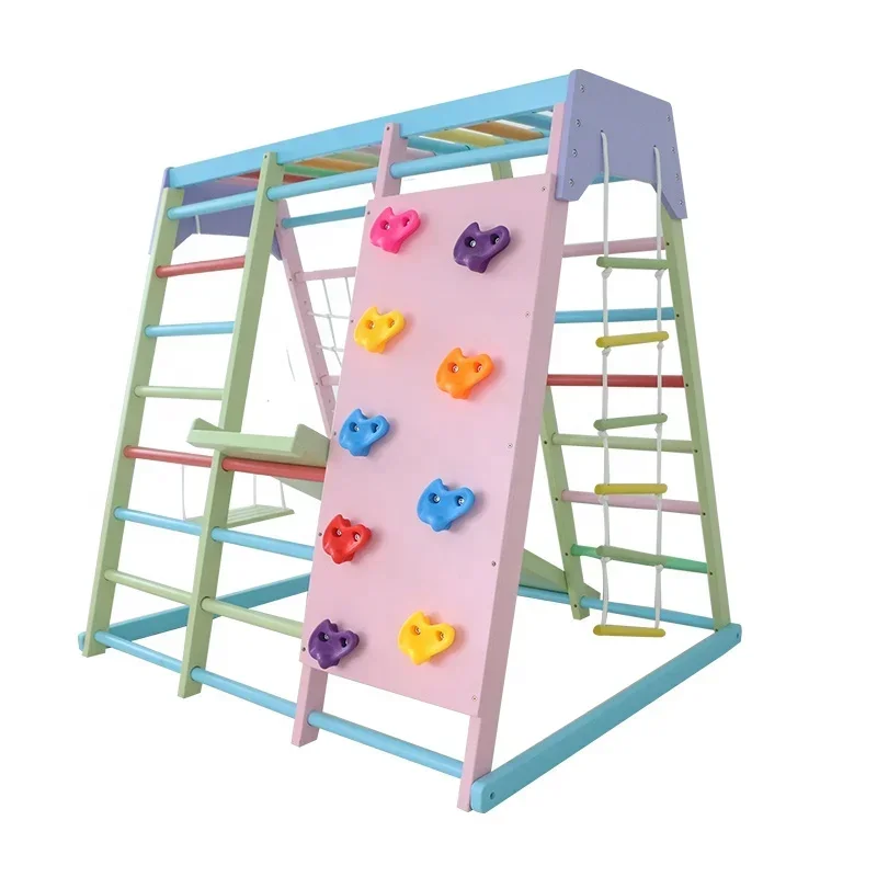 Set de Escalada de Madera para - Kids Outdoor Climbing Frame reseña y precio
